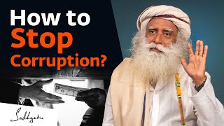 How to Stop Corruption? Sadhguru [Election 2014]