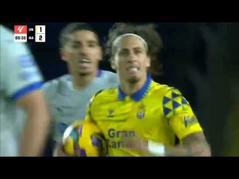 Gol de Fabio Silva | Las Palmas vs Deportivo Alavés 2-2 Resumen y Goles | LaLiga 24/25