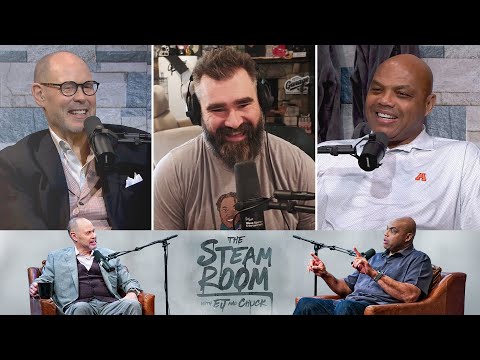 Stealing Money + Jason Kelce | The Steam Room