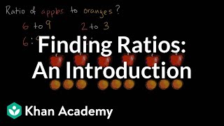 Introduction to ratios | Ratios, rates, and percentages | 6th grade | Khan Academy