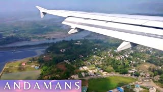 Amazing view flight landing at Port Blair airport|| Andaman nicobar islands|| sidhu4you