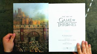 Artbook ASMR - The Art of Game of Thrones, The Official.... - Flip Through, Relaxing, Pageturning