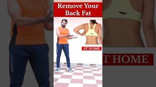 Lose back fat 🔥 #youtubeshorts #fatloss #exercise #weightloss #workout #fitness #shortvideo #share