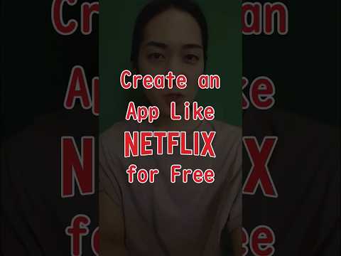 How to develop an app like Netflix for free