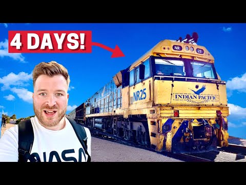 82 hrs on Indian Pacific Sleeper Train Across Australia