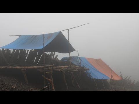 Nepali Mountain Village Life | Himalayan Shepherd Life | How To shepherd Live in rainy season