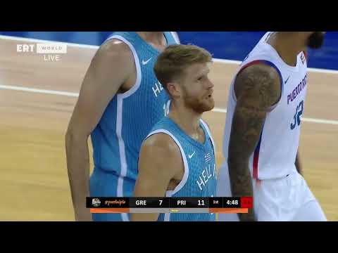 Greece vs Puerto Rico Full Game Highlights in Olympics Warm-up