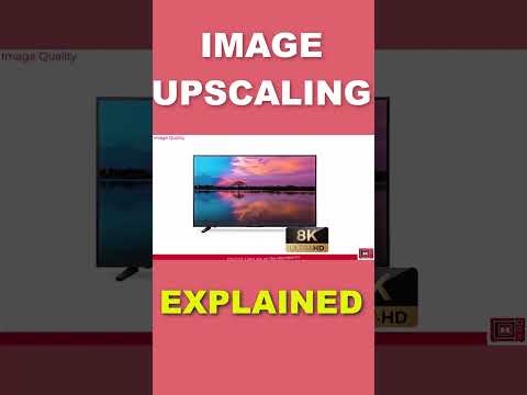 UPSCALING Explained in seconds... #shorts