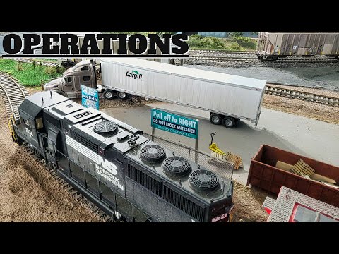 Realistic Model Railroad Operations: Switching with a SIMPLE SWITCH LIST Part 1.