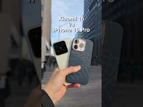 Xiaomi 15 vs iPhone 16 Pro Camera Comparison!