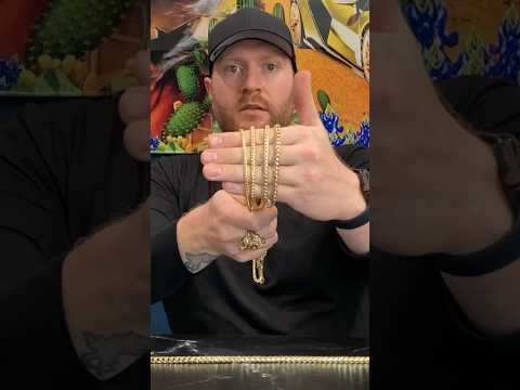 Designer Nick Miller hitting you with some Diamond Cut Franco Chain knowledge!