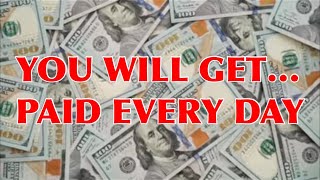 I GET PAID EVERY DAY [Money Mantra] 1 Hour Loop | (Listen Daily!)