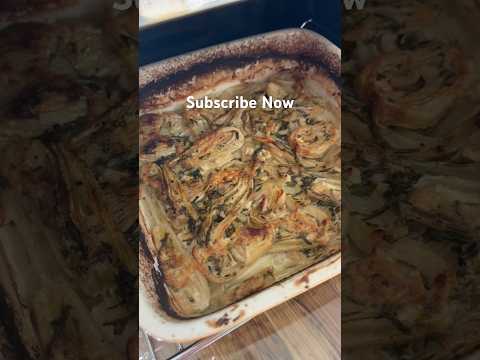 Fennel Gratin #recipe #easyrecipe #cooking #cookingvideo #cookingchannel #dinner #vegetables