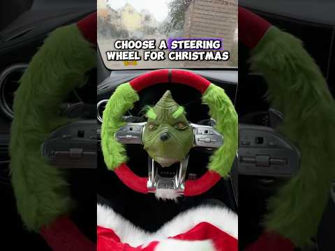 I Tried Different Steering Wheels for Christmas 🧑‍🎄 🚙