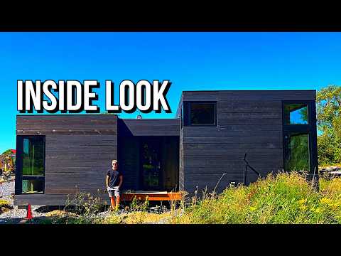 They Built a 3 Piece PREFAB HOME on Wolf Island and I got the First Look!