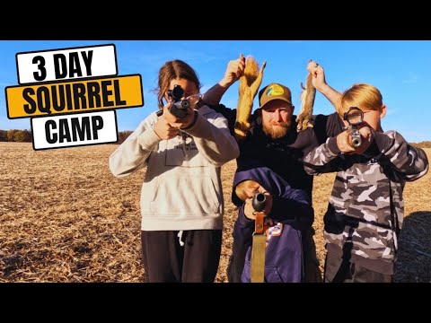 3 day Squirrel Camping Adventure || A Family Tradition || JayPea Outdoors