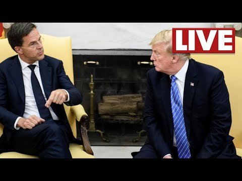 🔴 President Trump to meet with NATO chief Mark Rutte