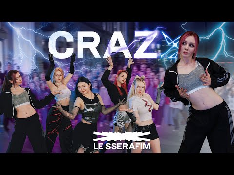 [KPOP IN PUBLIC | ONE TAKE] LE SSERAFIM (르세라핌) "CRAZY" | DANCE COVER BY MYVIBE