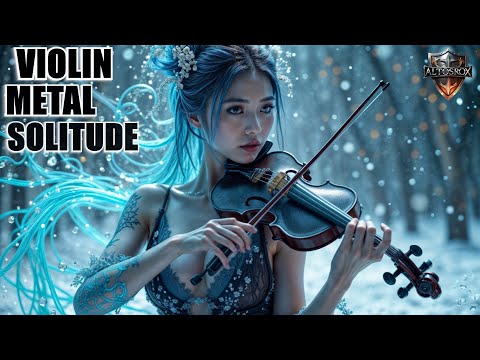 CINEMATIC VIOLIN METAL 🎻 PIANO BASS (instrumental) Kingdom of Solitude  theme music ❄️🎸