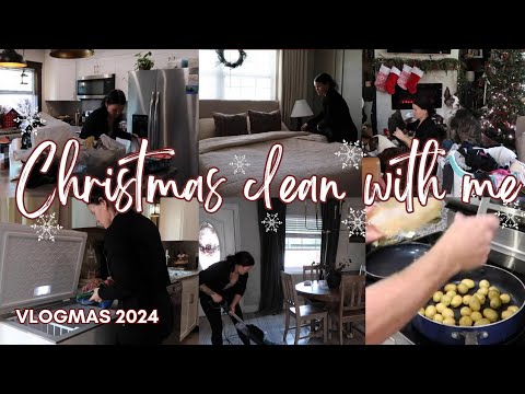 Small home refresh ! Christmas clean with me + Dinner ideas 😋