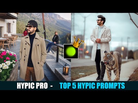 Hypic App Photo Editing Prompts | Instagram Viral Top 5 Hypic Ai Prompt - Hypic Photo Editor