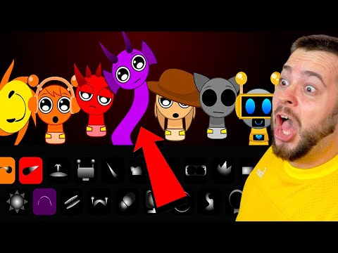 СТРАШНЫЕ МАЛЫШИ СПРУНКИ 3 ФАЗЫ 😱 Incredibox Sprunki НОВЫЙ МОД