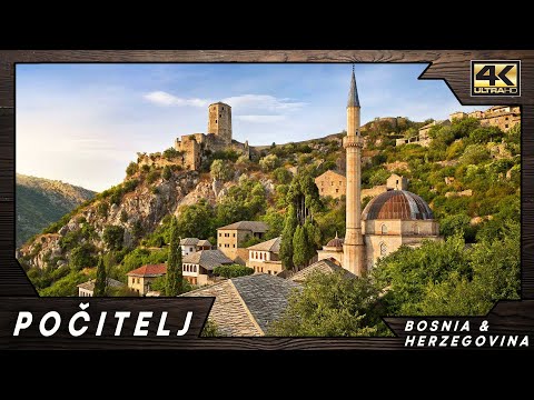 Počitelj ● Bosnia and Herzegovina 🇧🇦 【4K】 Aerial Cinematic Drone [2023]