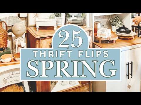 ‼️ 25 Incredible Thrift Flips to try for Spring