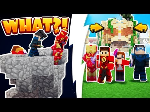 GETTING OUT THE SKYWARS MAP! (MINECRAFT SKYWARS SHORTS #75)