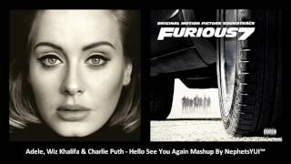 Hello See You Again Mashup - Adele, Charlie Puth, Wiz Khalifa