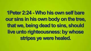 Bible Healing Scriptures KJV