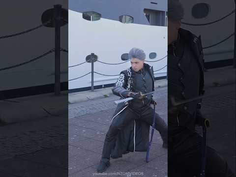 Vergil Cosplay Training - Devil May Cry 5 #dmcv #dmc5 #shorts