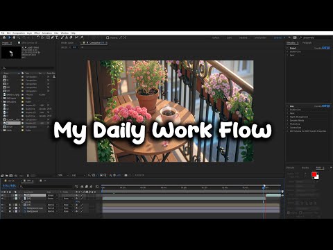 My Daily Work Flow - Lofi Coffee