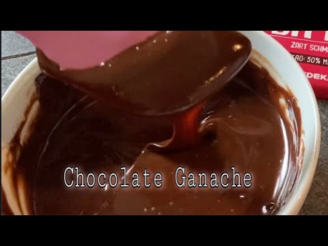 How To Make #ChocolateGanache / Easy Steps #ChocolateDrip / #Shorts