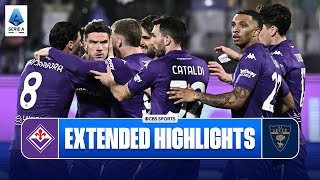 Fiorentina vs. Lecce: Extended Highlights | Serie A | CBS Sports Golazo