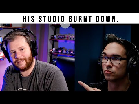 🔴 His studio burnt down - Getting Lit