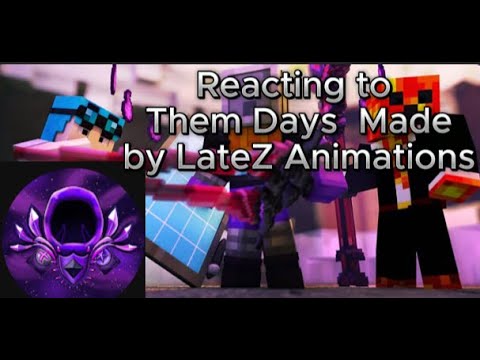 Reacting to Them Days Mincraft music video