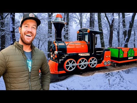 I Bought A Real TRAIN From The Mall (will it run?)