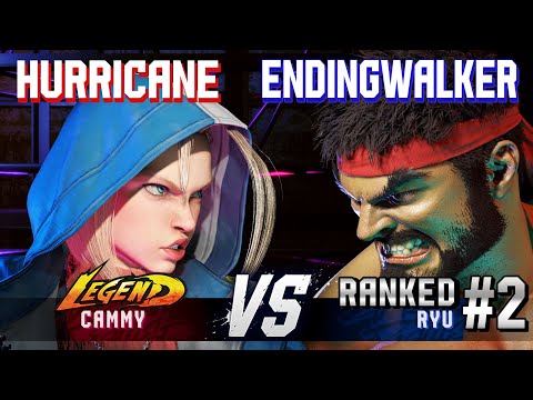 SF6 ▰ HURRICANE (Cammy) vs ENDINGWALKER (#2 Ranked Ryu) ▰ High Level Gameplay