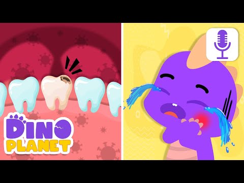 Oh! My tooth hurts🦷| Bedtime stories | DINO PLANET