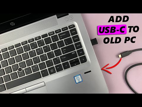 How To Add USB-C Port On Any Old Computer / Laptop