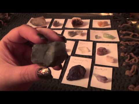 ASMR- Soft Spoken Rock and Mineral Collection