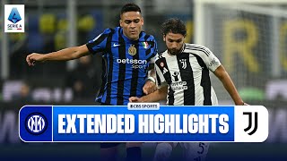 Inter vs. Juventus: Extended Highlights | Serie A | CBS Sports Golazo