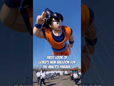 Take in the sights of Goku’s new balloon for the 98th Macy's Thanksgiving Day Parade! #macysparade