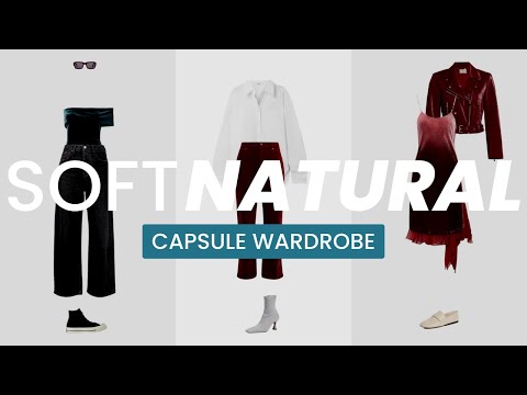 80 SOFT NATURAL OUTFITS | Sleek Moody Effortless Capsule Wardrobe for the Soft Natural Kibbe Type