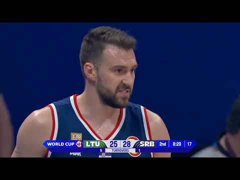 Lithunia vs Serbia Full Game Highlights | FIBA World Cup Game |