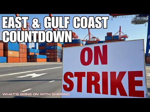 US East & Gulf Coast Dockworkers and Ports Are on a Countdown to a Strike ... 1 October 2024!