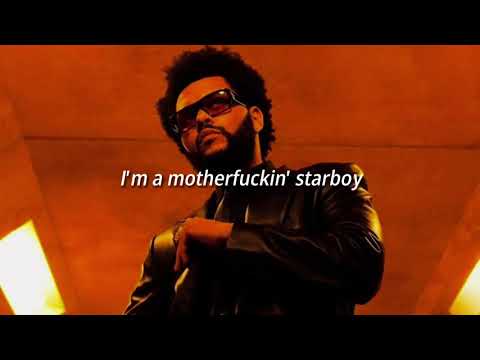 the weeknd, daft punk - starboy (slowed + lyrics)