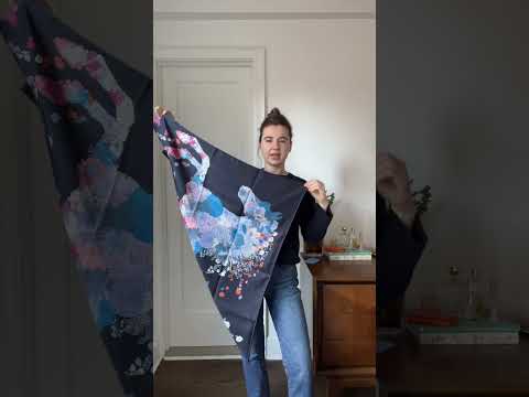 styling a silk scarf