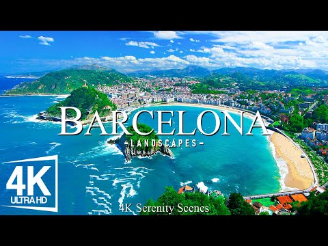 Barcelona 4K – Stunning Cityscapes, Historic Landmarks, and Catalonian Spirit With Relaxing Music